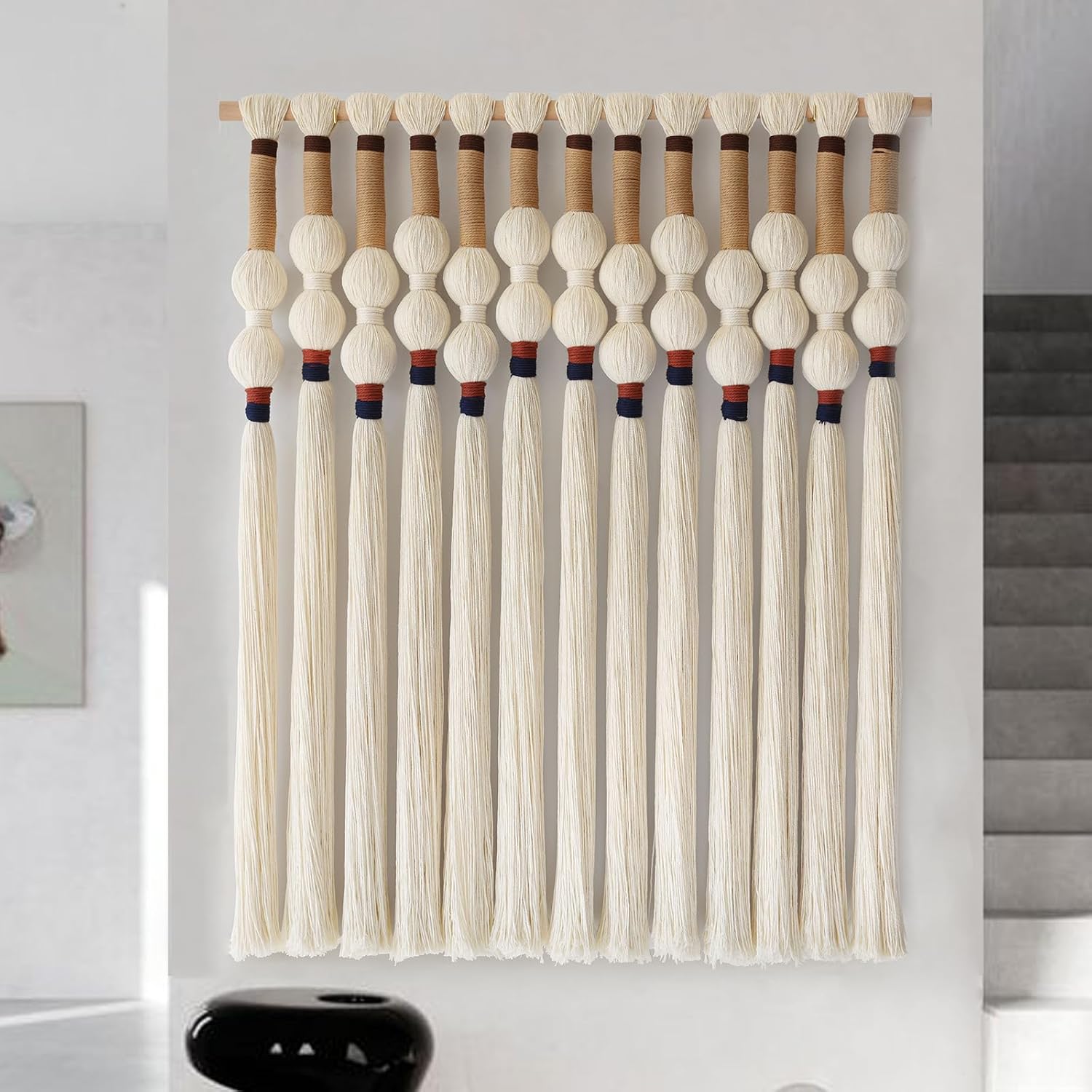 Spherical Knot Boho Macrame Wall Hanging