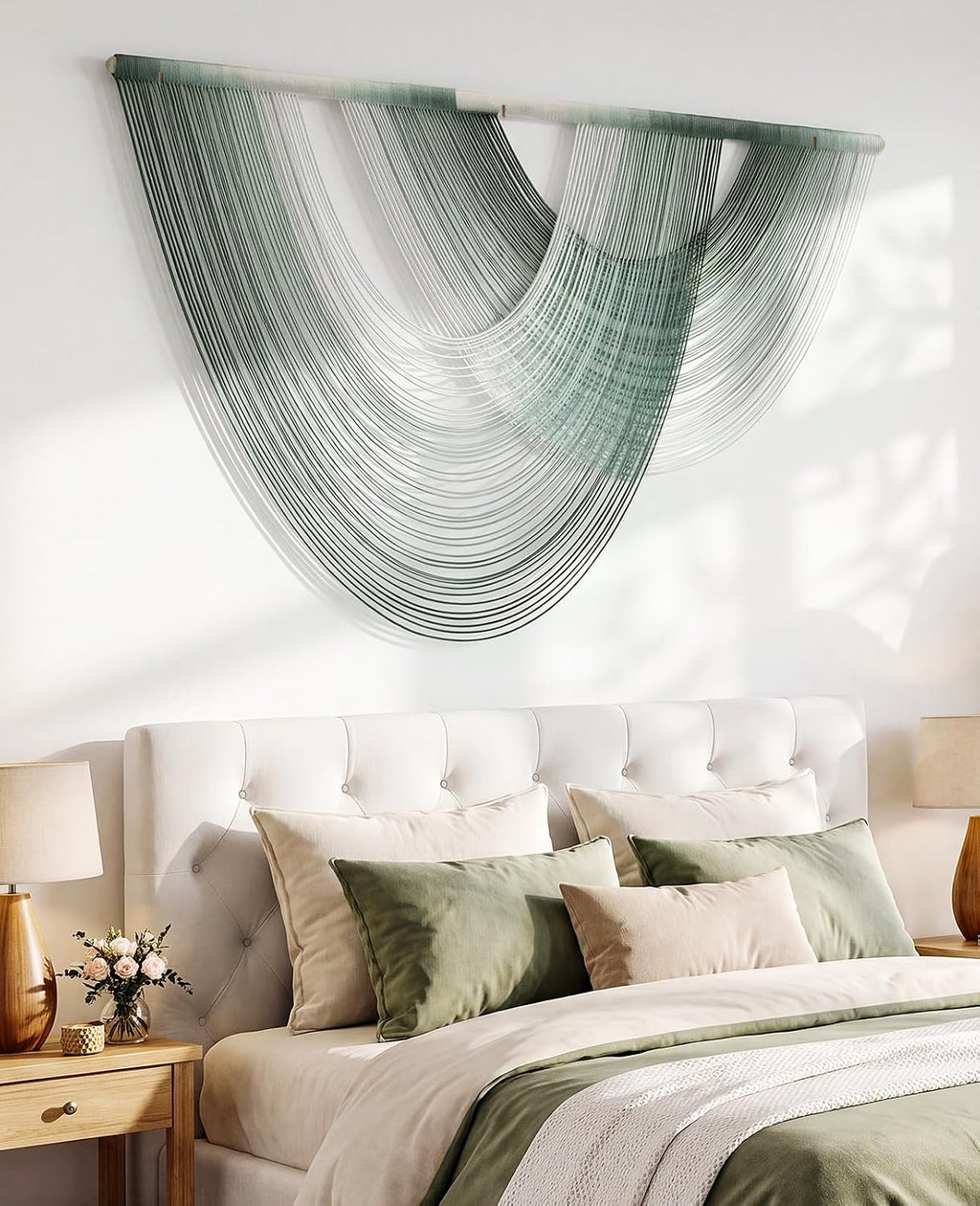 Ombre Dip Dye Large Macrame Wall Hanging