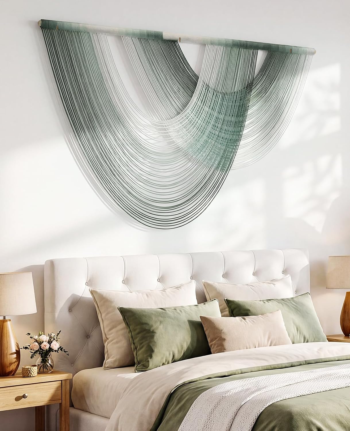 Ombre Dip Dye Large Macrame Wall Hanging