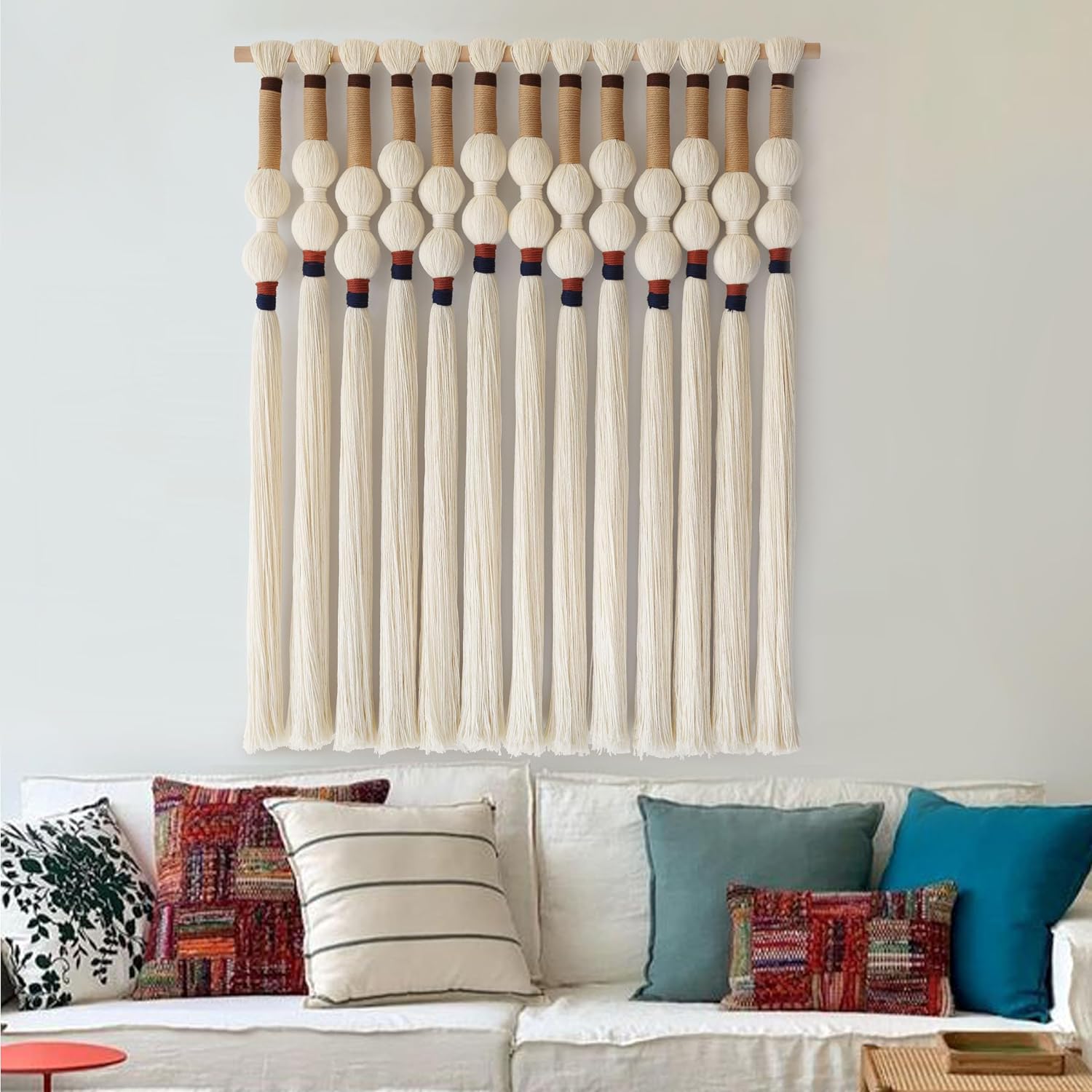Spherical Knot Boho Macrame Wall Hanging