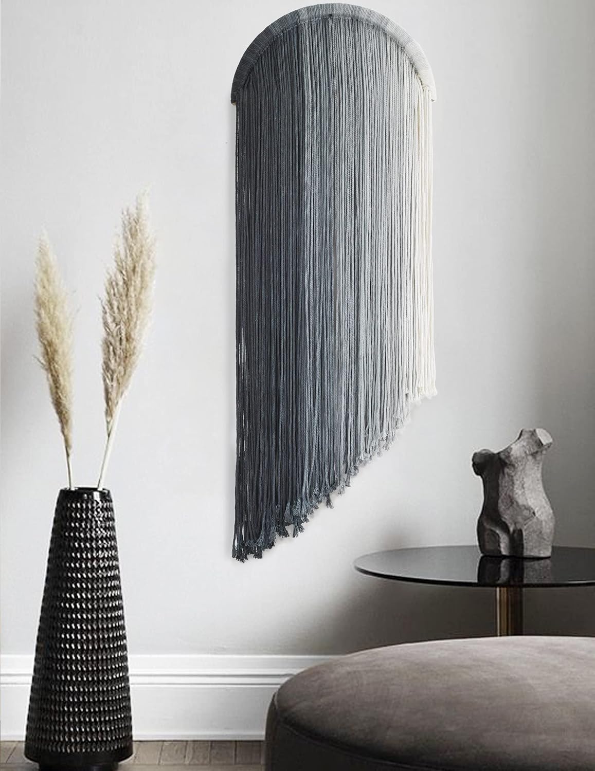 Dip Dyed Macrame Boho Wall Hanging