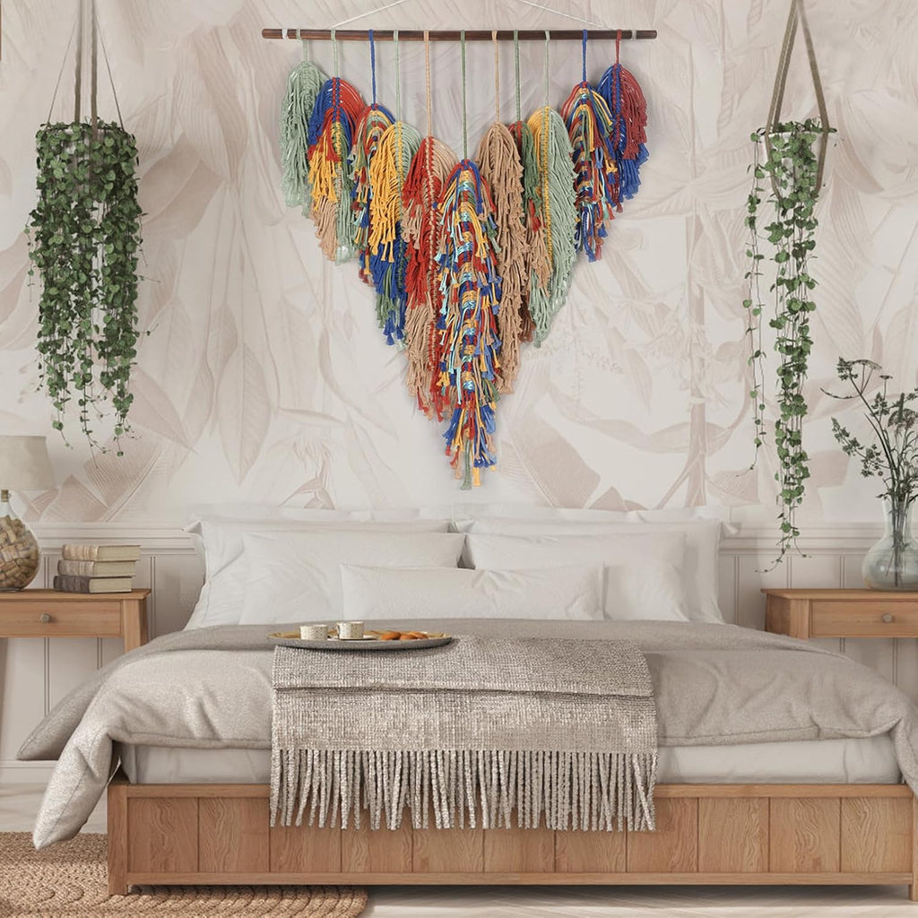 Large Boho Woven Macrame Wall Hanging