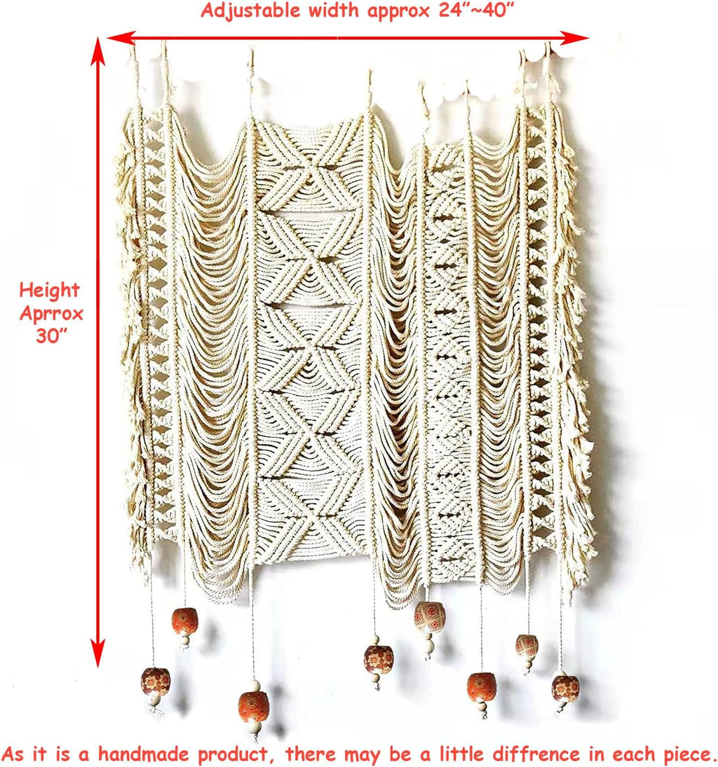 Boho Hand Woven Macrame Wall Hanging